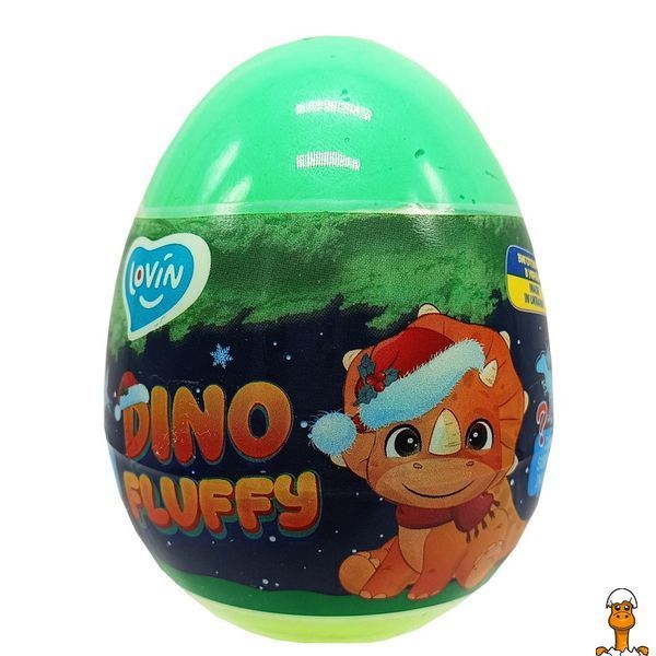 Мамалюк - Игрушка-антистресс Fluffy Dino Winter 81005 140 мл микс цветов Lovin Lovin RT2-81005