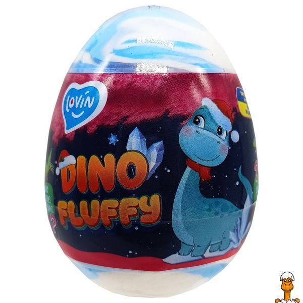 Мамалюк - Игрушка-антистресс Fluffy Dino Winter 81005 140 мл микс цветов Lovin Lovin RT2-81005