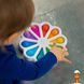 Мамалюк - Іграшка-антистрес Fat Brain Toys dimpl digits Кольорові пелюстки (F275EN) Fat Brain Toys A4-F275EN фото 6
