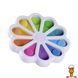 Мамалюк - Іграшка-антистрес Fat Brain Toys dimpl digits Кольорові пелюстки (F275EN) Fat Brain Toys A4-F275EN фото 1