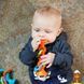 Мамалюк - Прорезыватель-погремушка на присосках Fat Brain Toys pipSquigz Loops оранжевый (F165ML) Fat Brain Toys A4-F165ML фото 7