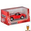 Інерційна колекційна машинка Shelby Cobra біла дитяча Kinsmart