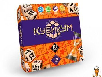 Мамалюк - Детская развлекательная игра КубикУм на украинском языке Danko Toys Danko Toys RT2-G-KU-01U