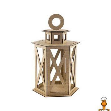Мамалюк - Заготовка для декорирования 6-гранный фонарик Fabrika Decoru Fabrika Decoru RT2-FDPO-081-MDF