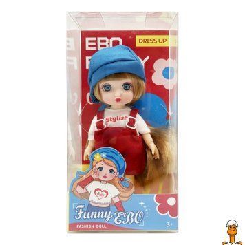 Мамалюк - Кукла шарнирная для девочек 15 см Bambi Bambi RT2-DH2368B-BLUE
