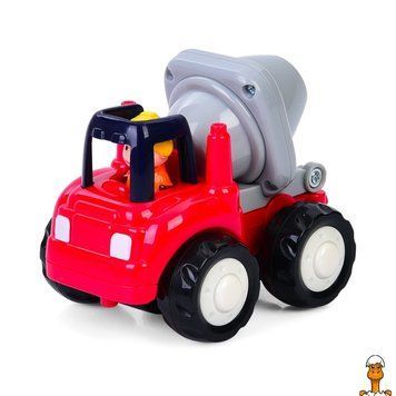 Мамалюк - Детская строительная машинка красного цвета Bambi Bambi RT2-HE7907-RED