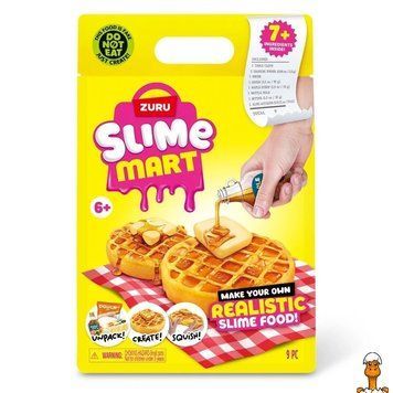 Мамалюк - Ігровий набір зі слаймами Бельгійські вафлі серії Shopping Bag Slime Mart Slime Mart RT2-15901D