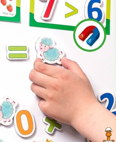 Мамалюк - Магнітна гра математика українська мова Vladi Toys Vladi Toys RT2-VT5411-04