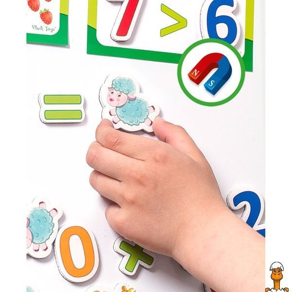 Мамалюк - Магнітна гра математика українська мова Vladi Toys Vladi Toys RT2-VT5411-04