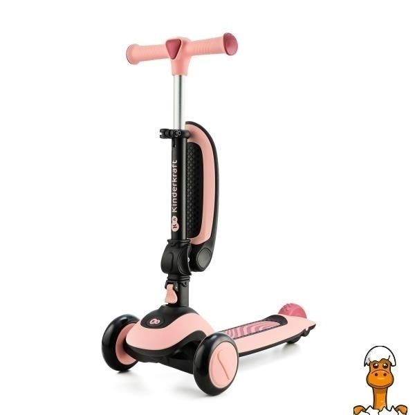 Мамалюк - Самокат Kinderkraft Halley розовый (KRHALL00PNK0000) Kinderkraft A4-KRHALL00PNK0000