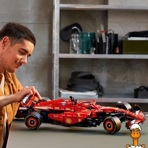 Мамалюк - Конструктор LEGO Technic Автомобиль F1 Ferrari SF-24 1361 деталь (42207) LEGO A4-42207