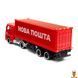Мамалюк - Автомодель коллекционная фура Нова Пошта масштаб 1:64 TechnoDrive TechnoDrive RT2-250416CG фото 3