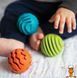 Мамалюк - Прорізувач-брязкальце Fat Brain Toys Sensory Rollers Сенсорні кулі 3 шт. (F161ML) Fat Brain Toys A4-F161ML фото 4