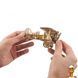 Мамалюк - Дерев'яний механічний 3D конструктор Ugears Мінібіплан (70159) Ugears A4-70159 фото 12