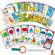 Набор учебных карточек Цифры и фигуры на украинском языке Vladi Toys