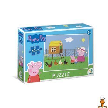 Мамалюк - Дитячий пазл Peppa Pig: Курник 200301 30 елементів DoDo Toys DoDo Toys RT2-200301