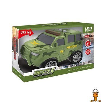Мамалюк - Дитяча військова машинка City Series ARMY зі світлом та музикою Bambi Bambi RT2-661-043D