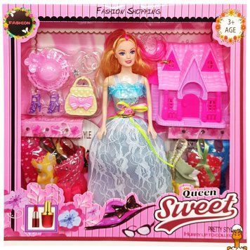 Мамалюк - Детская кукла с нарядами Queen Sweet 313K44(Blue) с аксессуарами Bambi Bambi RT2-313K44-BLUE