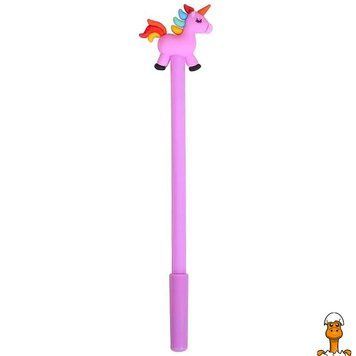 Мамалюк - Детская гелевая ручка Единорог синяя Bambi Bambi RT2-6063-VIOLET