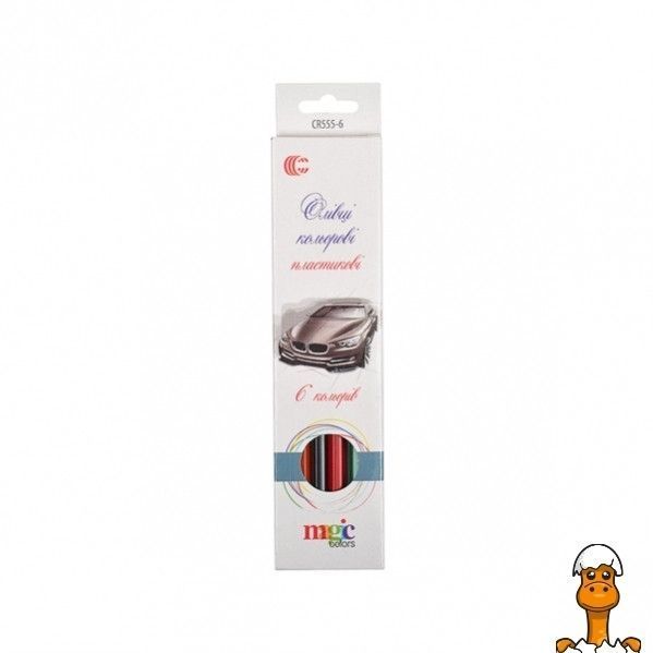 Мамалюк - Олівці для малювання 6 кольорів COLOR-IT COLOR-IT RT2-CR555-6