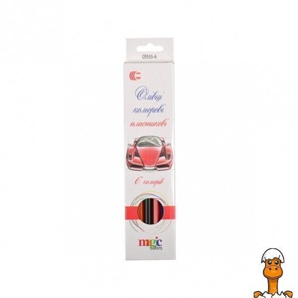 Мамалюк - Олівці для малювання 6 кольорів COLOR-IT COLOR-IT RT2-CR555-6
