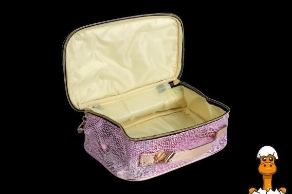 Мамалюк - Косметичка Lukky Киця з конфеті 21x13x12 см (T21398) Lukky A4-T21398
