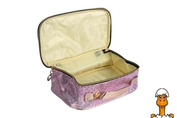 Мамалюк - Косметичка Lukky Киця з конфеті 21x13x12 см (T21398) Lukky A4-T21398