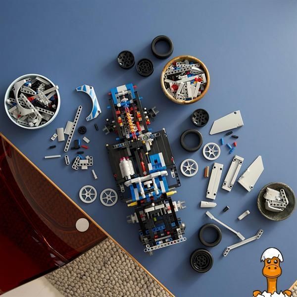 Мамалюк - Конструктор LEGO Technic Двойной форсаж Автомобиль Nissan Skyline GT-R (R34) 1410 деталей (42210) LEGO A4-42210