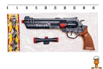 Мамалюк - Іграшковий автомат тріскачка з прицілом Golden Gun Golden Gun RT2-725GG