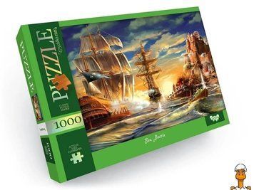 Мамалюк - Пазл Sea Battle 1000 елементів Danko Toys Danko Toys RT2-C1000-12-08