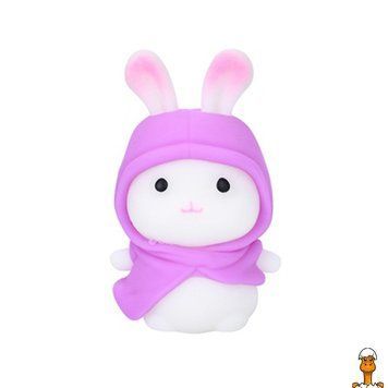 Мамалюк - Дитяча антистресова іграшка Зайчик 5991(Violet) розмір 7 см Bambi Bambi RT2-5991-VIOLET