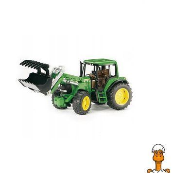 Мамалюк - Модель Bruder Трактор John Deere 6920 с погрузчиком 1:16 (02052) Bruder A4-02052