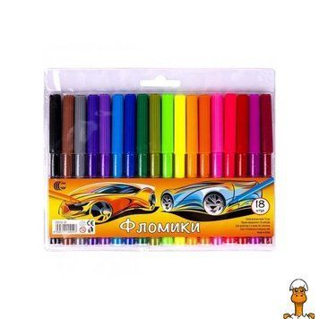 Мамалюк - Фломастери дитячі 18 штук COLOR-IT COLOR-IT RT2-CR550-18-2