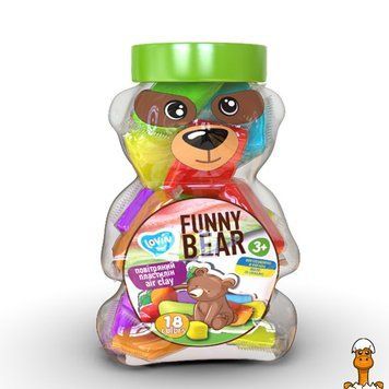 Мамалюк - Набір для ліплення з повітряного пластиліну Funny Bear Lovin Lovin RT2-70154