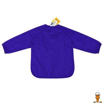 Мамалюк - Фартух для творчості з рукавами ТЕ12415(Blue) без малюнка зріст 104 см ТЕТРАДА ТЕТРАДА RT2-ТЕ12415-BLUE