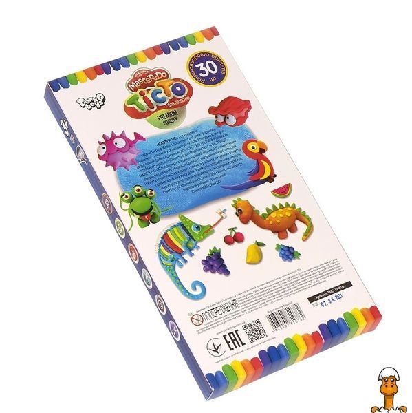 Мамалюк - Набір для креативної творчості тісто для ліплення Danko Toys Danko Toys RT2-TMD-19-01U