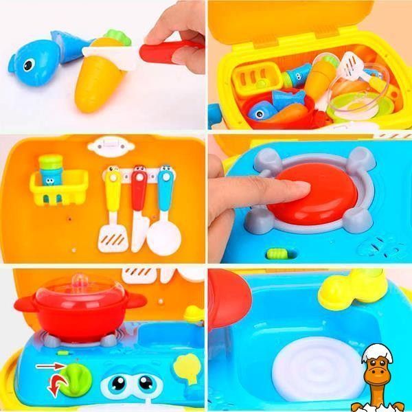 Мамалюк - Игровой набор Hola Toys Чемоданчик повара (3108) Hola Toys A4-3108