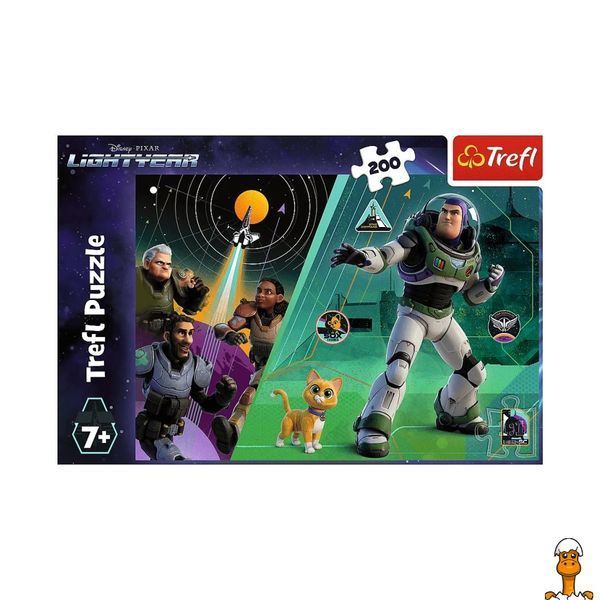 Мамалюк - Детские пазлы Pixar Приключения Базза Лайтера Trefl 13284 200 элементов Trefl RT2-13284