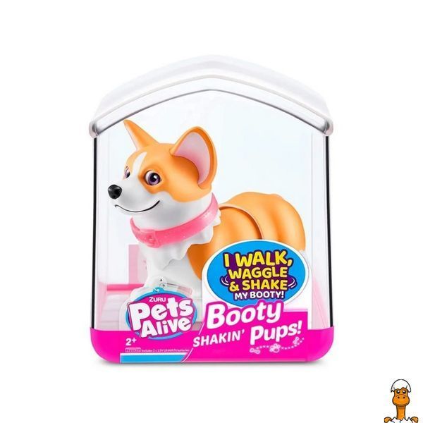 Мамалюк - Интерактивный щенок корги который ходит и виляет хвостиком Pets & Robo Alive Pets & Robo Alive RT2-9530SQ1-2