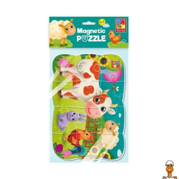 Мамалюк - М'який магнітний пазл Ферма 12 елементів Vladi Toys Vladi Toys RT2-VT3205-89