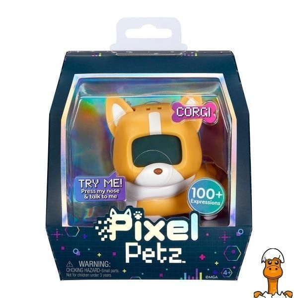 Мамалюк - Интерактивная игрушка Pixel Petz Корги (540298) Pixel Petz A4-540298