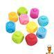 Мамалюк - Дитячі кубики Baby Team тактильні 10 шт. (8875) BABY TEAM A4-8875 фото 2