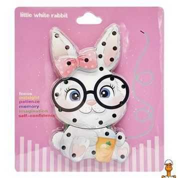 Мамалюк - Деревянная игрушка-шнуровка Зайка для детей от 3 лет Bambi Bambi RT2-MD-0769-RABBIT