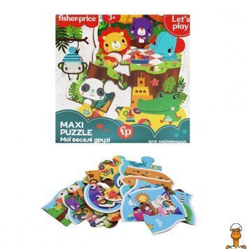 Мамалюк - Дитячі максі пазли Мої веселі друзі Vladi Toys Vladi Toys RT2-VT1711-10