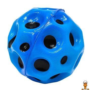 Мамалюк - М'яч надстрибучий стрибун MOON BALL 24971-3(Blue) розмір іграшки 6,3 см Bambi Bambi RT2-24971-3-BLUE