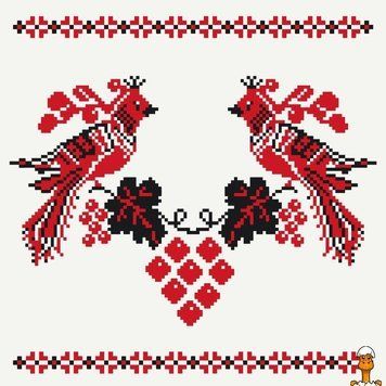 Мамалюк - Картина по номерам Свадебный орнамент 30х30 см Art Craft Art Craft RT2-13037-AC