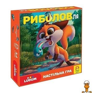 Мамалюк - Дитяча настільна гра Риболовля українською мовою Ludum Ludum RT2-LD1049-54