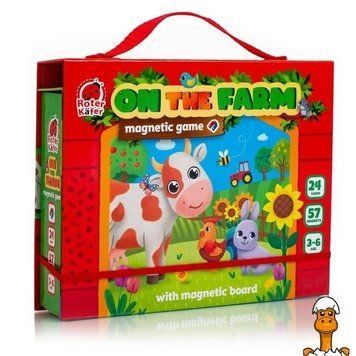 Мамалюк - Магнитная игра Roter Kafer На ферме (RK2140-02) Roter Kafer A4-RK2140-02