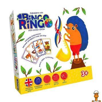 Мамалюк - Детская настольная игра Bingo Ringo на украинском и английском языках Danko Toys Danko Toys RT2-GBR-01-01EU