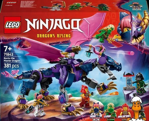 Мамалюк - Конструктор LEGO NINJAGO Ронту повелитель драконов 381 деталь (71842) LEGO A4-71842